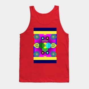 Geometric Trip Tank Top